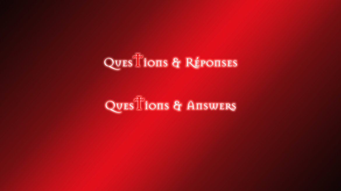 Questions & Réponses